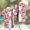 NCAA Memphis Tigers Hawaiian Shirt Mickey And Floral Pattern