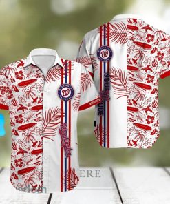 Washington Nationals MLB Funny Beach Pattern Hawaiian Shirt