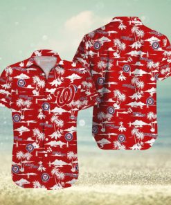 Washington Nationals MLB Hawaiian Shirt Coconut Pattern Shirt