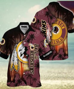 Washington Redskins NFL Customized Summer Hawaii Shirt For Sports Enthusiasts