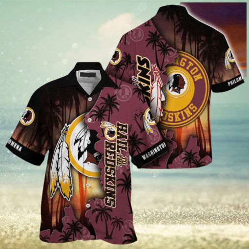 Washington Redskins NFL Customized Summer Hawaii Shirt For Sports Enthusiasts