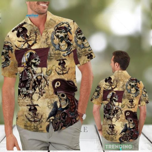 Washington Redskins Pirates Limited Edition Hawaiian Shirt 3D All Over Print, Men, Women