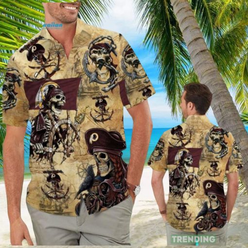 Washington Redskins Pirates Limited Edition Hawaiian Shirt 3D All Over Print, Men, Women