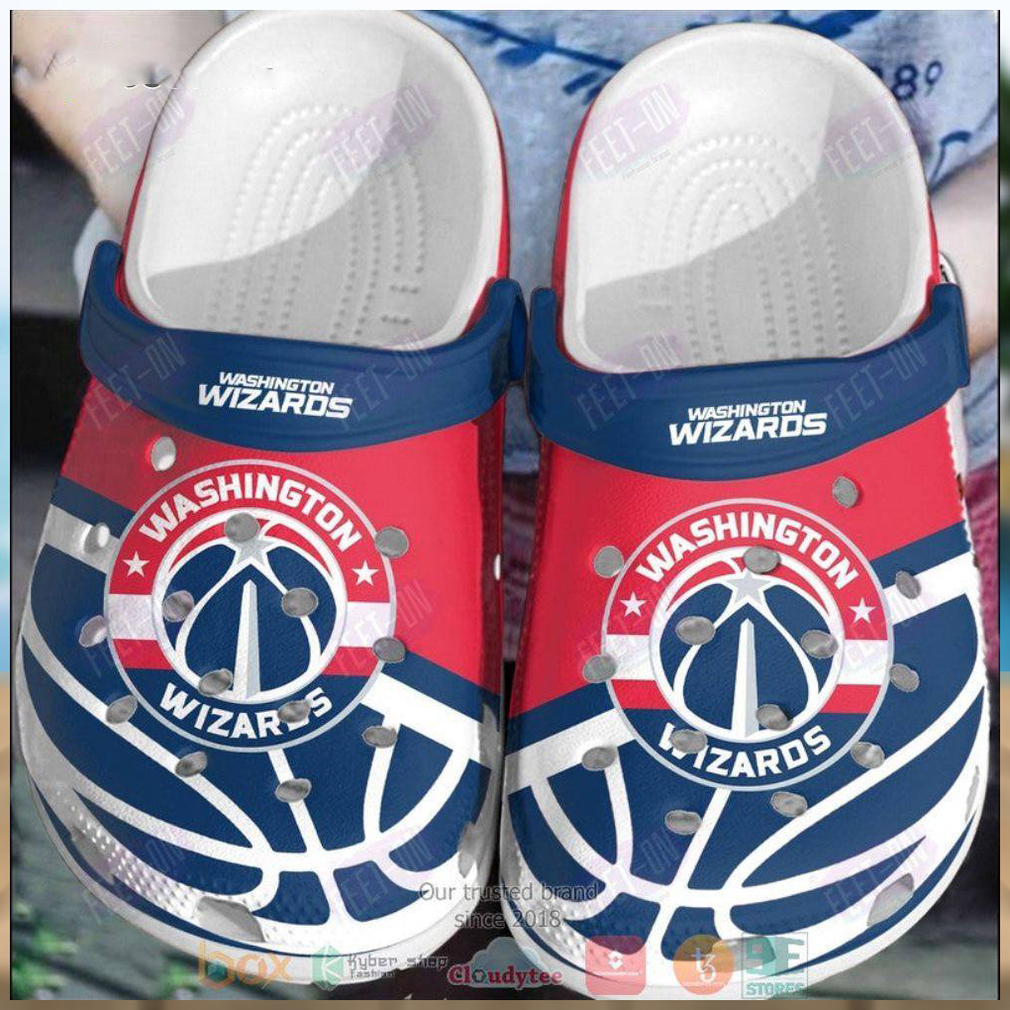 Washington Wizards Red Blue Nba Crocs Clog Shoes Washington Wizards Red Blue Nba Crocs Clog Shoes