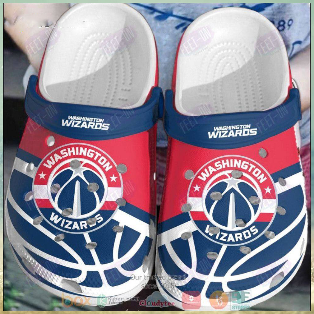 Washington Wizards Red Blue Nba Crocs Clog Shoes Washington Wizards Red Blue Nba Crocs Clog Shoes