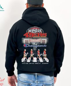 We Are San Francisco 49ers The Champions Abbey Road signatures shirt