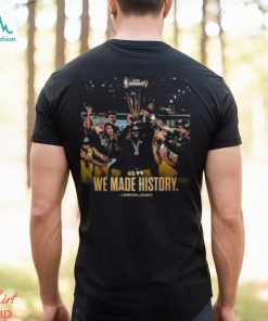 We Made History LeBron James NBA In Season Tournament Classic T Shirt
