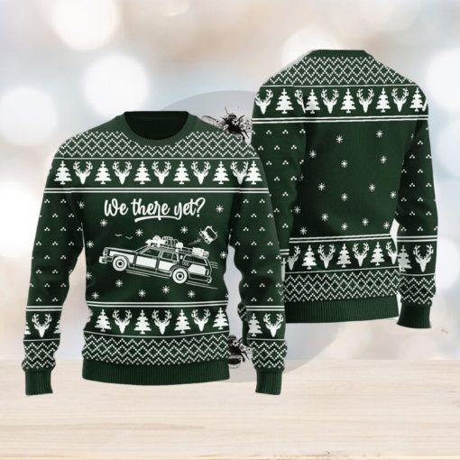 We There Yet Ugly Christmas Sweater Vacation Movie Griswold Family Holiday Gift For Men Women