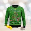 Bundaberg Santa Reindeer Snowflake Christmas Ugly Sweater 3D