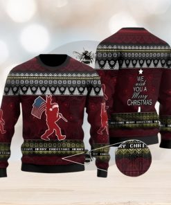 We Wish You A Merry Christmas 3D Sweater Ugly Christmas