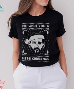 We Wish You A Messi Christmas T Shirt