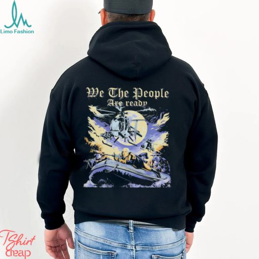 We the People Are Ready Crossing the Delaware Shirt