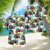 Michigan State Police Car Summer Beach Gift 3D Hawaiian Shirt