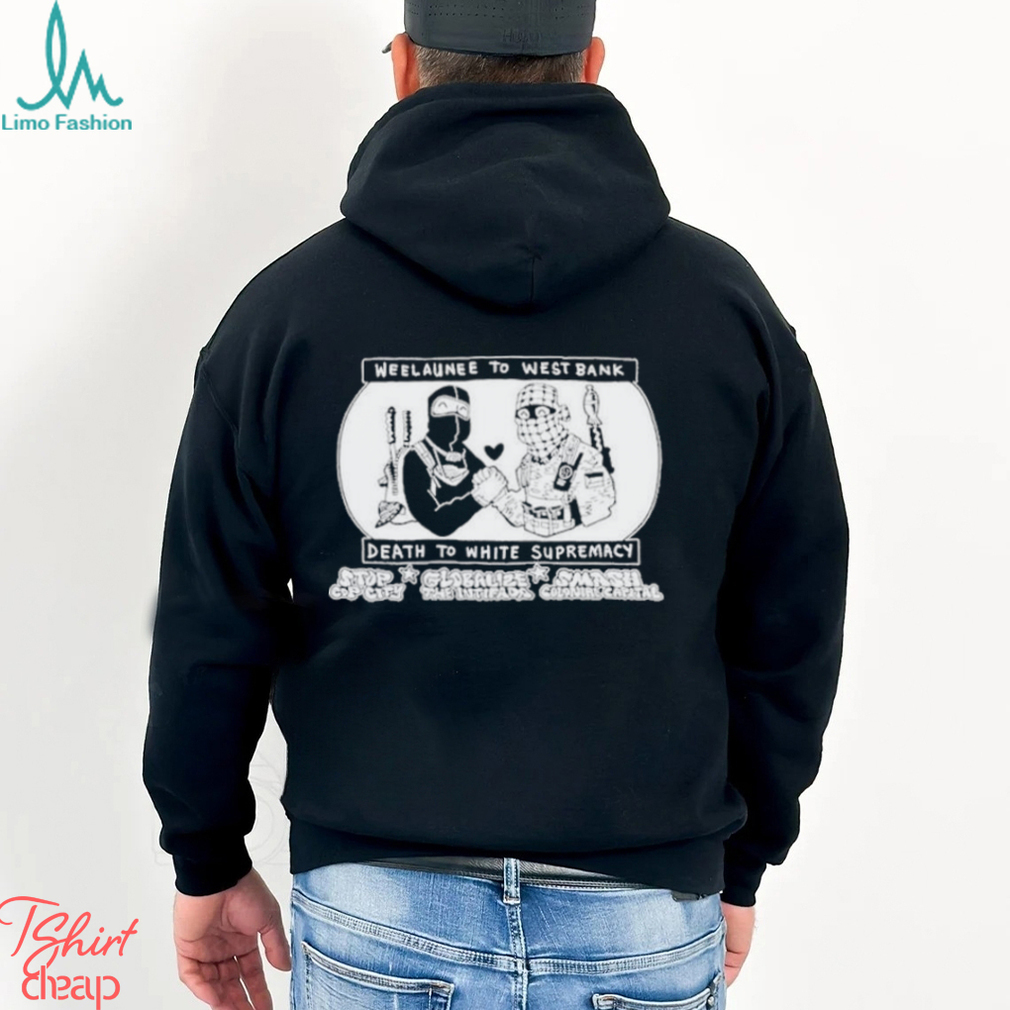 Weelaunee To West Bank Death To White Supremacy – Jonas Goonface Shirt Weelaunee To West Bank Death To White Supremacy – Jonas Goonface Shirt