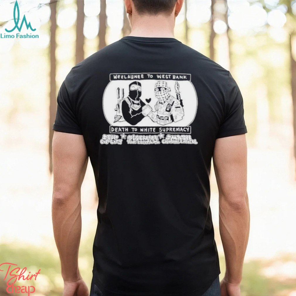 Weelaunee To West Bank Death To White Supremacy – Jonas Goonface Shirt Weelaunee To West Bank Death To White Supremacy – Jonas Goonface Shirt