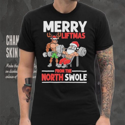Weightlifting merry liftmas from north swole shirt