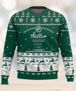 Weller Bourbon Ugly Sweater Christmas 3D Printed