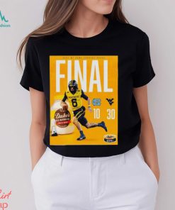West Virginia Mountaineers Football Win The 2023 Duke’s Mayo Bowl Champions NCAA T shirt