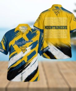 West Virginia Mountaineers Vintage Classic Button Shirt, Mountaineers Gifts for Fans