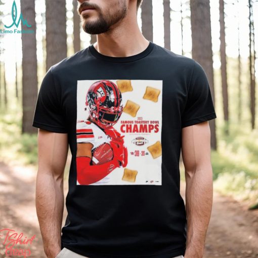 Western Kentucky Hilltoppers 2023 Famous Toastery Bowl Champions 38 35 Old Dominion Monarchs Shirt