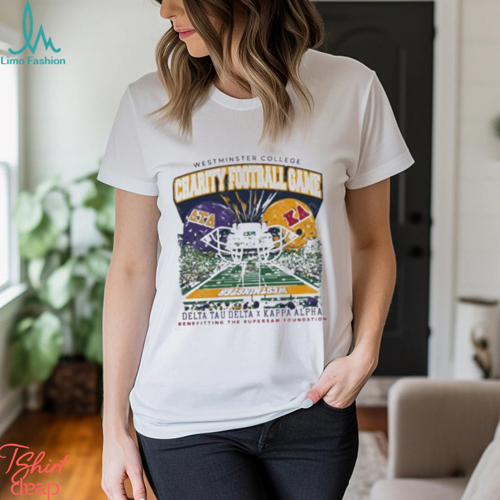 Westminster College Charity Football Game Delta Tau Delta vs Kappa Alpha T Shirt Westminster College Charity Football Game Delta Tau Delta vs Kappa Alpha T Shirt
