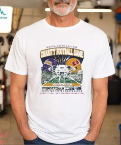 Westminster College Charity Football Game Delta Tau Delta vs Kappa Alpha T Shirt