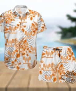 Whataburger Hawaiian Shirt And Shorts Fast Food Aloha Shirts Whataburger Button Up Swim Beach Suit Men Summer Gift For Him Dad