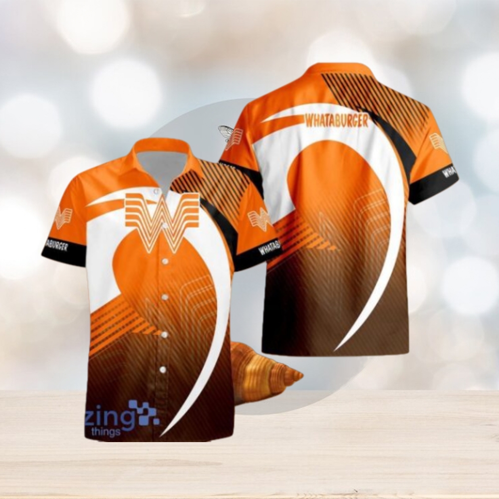 Whataburger Orange And Black V1 Hawaiian Shirt For Men And Women Whataburger Orange And Black V1 Hawaiian Shirt For Men And Women