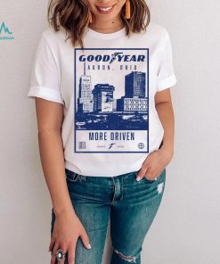 Where I'm From Adult Akron Ash Skyline T Shirt