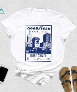 Where I'm From Adult Akron Ash Skyline T Shirt