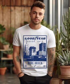 Where I'm From Adult Akron Ash Skyline T Shirt