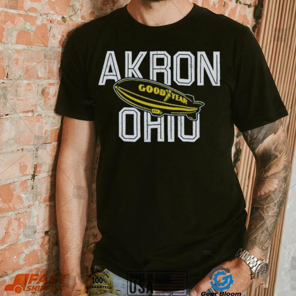 Where I'm From Adult Akron Blimp T Shirt Where I'm From Adult Akron Blimp T Shirt