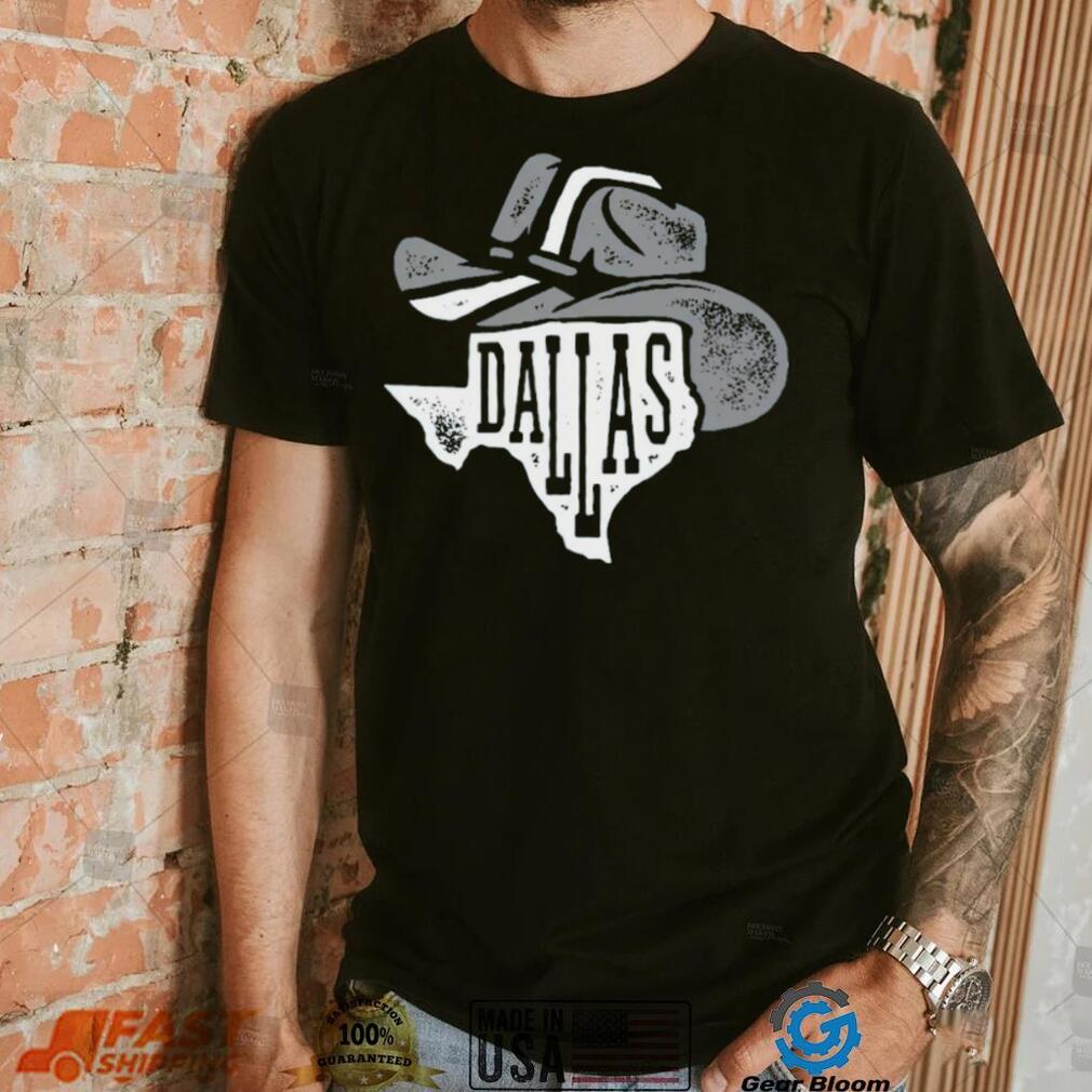 Where I'm From Adult Dallas State Hat T Shirt Where I'm From Adult Dallas State Hat T Shirt