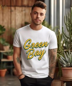 Where I'm From Adult Green Bay Oatmeal Retro Script T Shirt