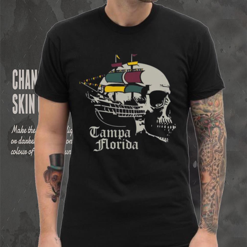 Where I'm From Adult Tampa Black Skull T Shirt Where I'm From Adult Tampa Black Skull T Shirt