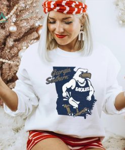 Where I'm From Georgia Southern Eagles Grey Eagle State T Shirt