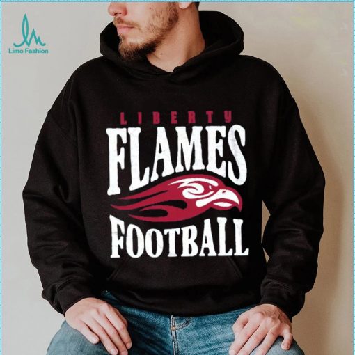 Where I'm From Liberty Flames Flames Football T Shirt
