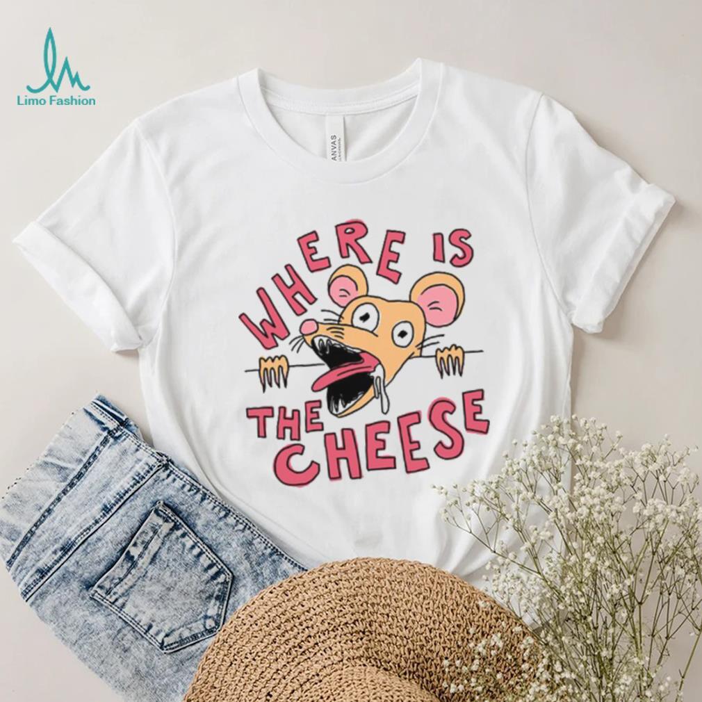 Where Is The Cheese Tee Ethically Made T Shirt Where Is The Cheese Tee Ethically Made T Shirt