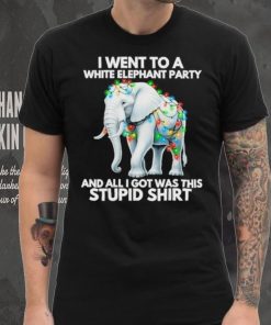White elephant party Christmas shirt