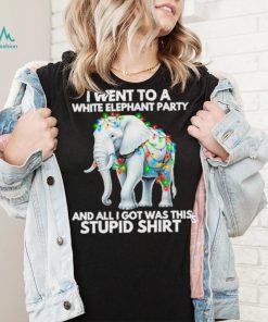 White elephant party Christmas shirt