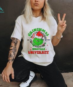 Whoville University Shirt, Grinchmas Unisex T Shirt