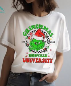 Whoville University Shirt, Grinchmas Unisex T Shirt