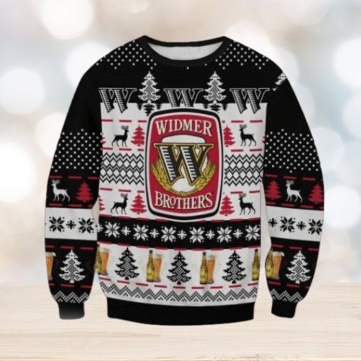 Widmer Brothers All Printed Ugly Christmas Sweater, Xmas Sweatshirt Gifts Sweatshirt