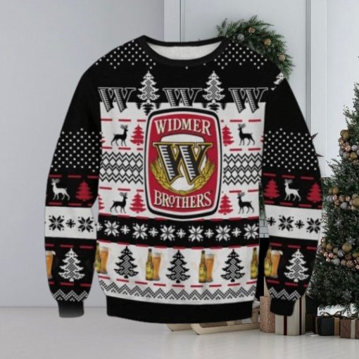 Widmer Brothers All Printed Ugly Christmas Sweater, Xmas Sweatshirt Gifts Sweatshirt