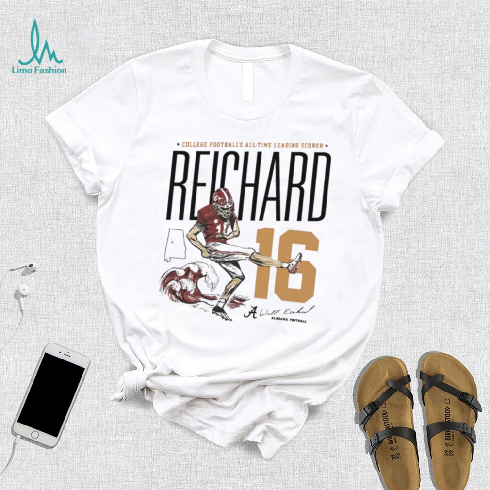 Will Reichard Alabama Football College Football’s All time Leading Scorer shirt Will Reichard Alabama Football College Football’s All time Leading Scorer shirt