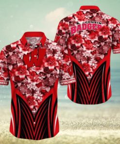 Wisconsin Badgers NCAA Hawaiian Shirt, Aloha Shirt Ver 1