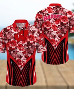 Wisconsin Badgers NCAA Hawaiian Shirt, Aloha Shirt Ver 1