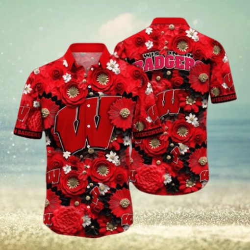 Wisconsin Badgers NCAA Hawaiian Shirt