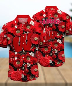 Wisconsin Badgers NCAA Hawaiian Shirt