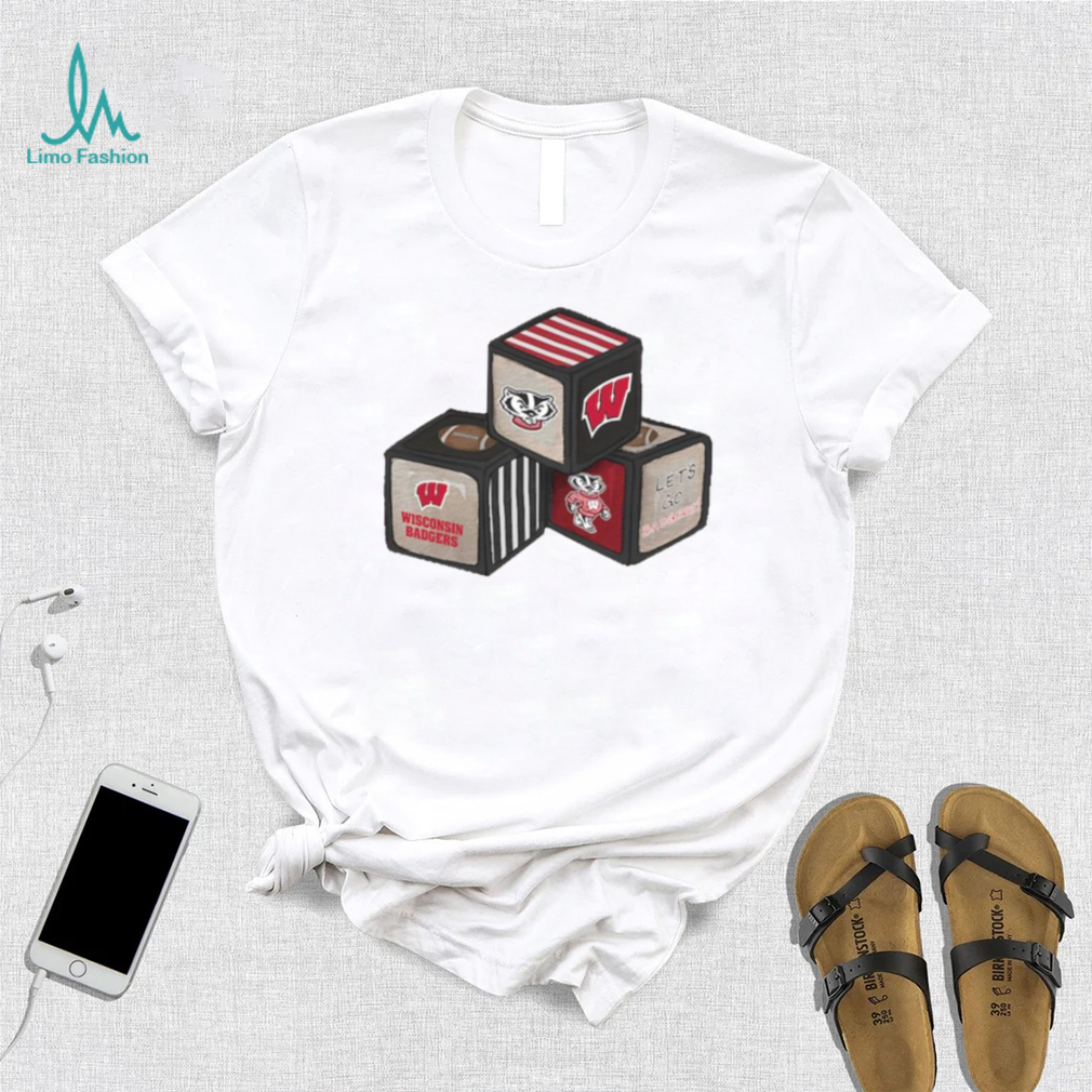 Wisconsin Badgers Tiny Turnip Blocks Shirt Wisconsin Badgers Tiny Turnip Blocks Shirt